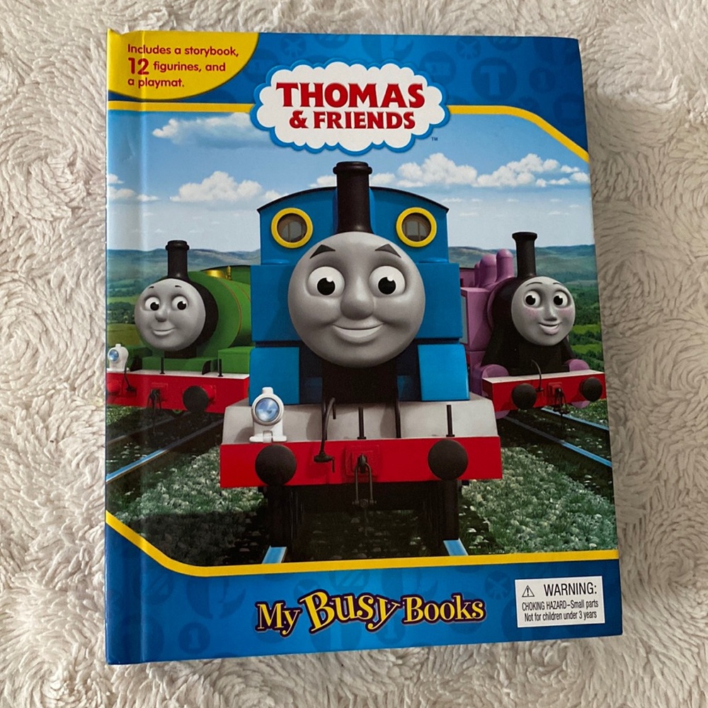 My Busy Books: Thomas & Friends with Figurines & Playmat by Arc Productions